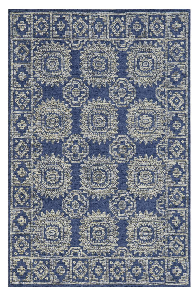 kas oriental hudson 2469 navy rug
