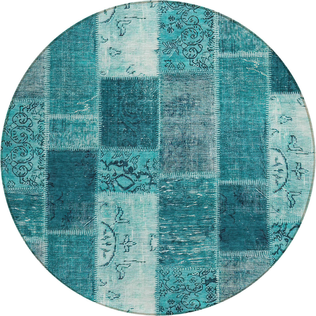 addison chantille acn631 teal rug