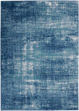 nourison river flow rfv02 teal ivory blue rug
