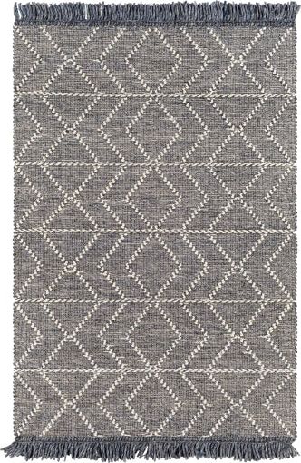 surya uttar utt 2306 charcoal rug