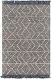 surya uttar utt 2306 charcoal rug