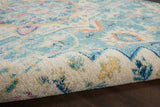 nourison passion psn25 ivory light blue rug