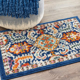 nourison passion psn32 blue multicolor rug