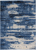 nourison river flow rfv01 blue grey rug