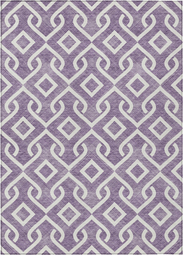 addison chantille acn621 purple rug