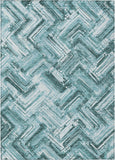 addison chantille acn630 teal rug