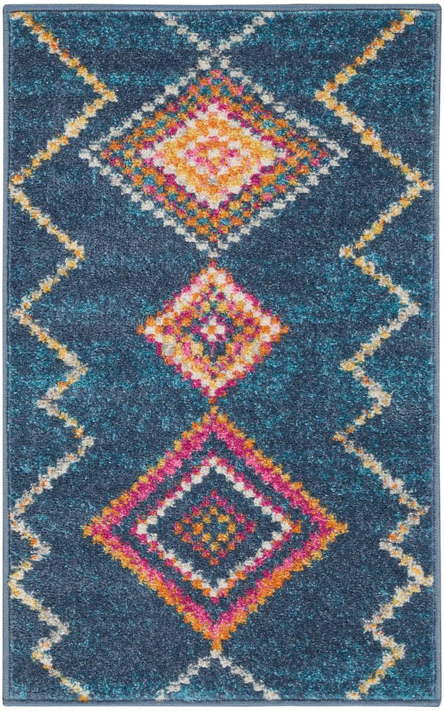 nourison passion psn44 navy rug