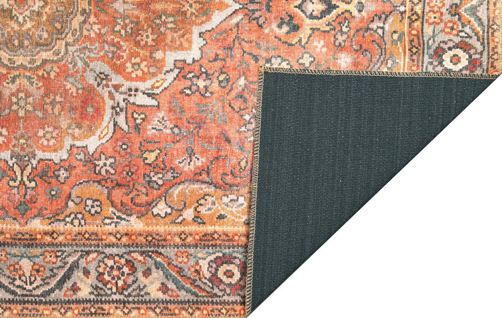 kas oriental london 4806 rust rug