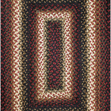 homespice decor jute braided prescott black rug