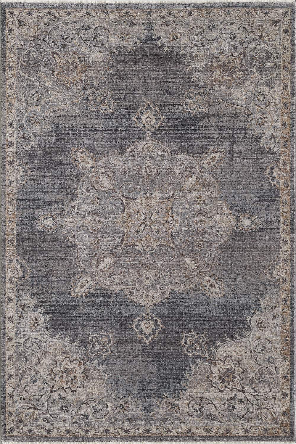 kas oriental adele 8805 grey rug