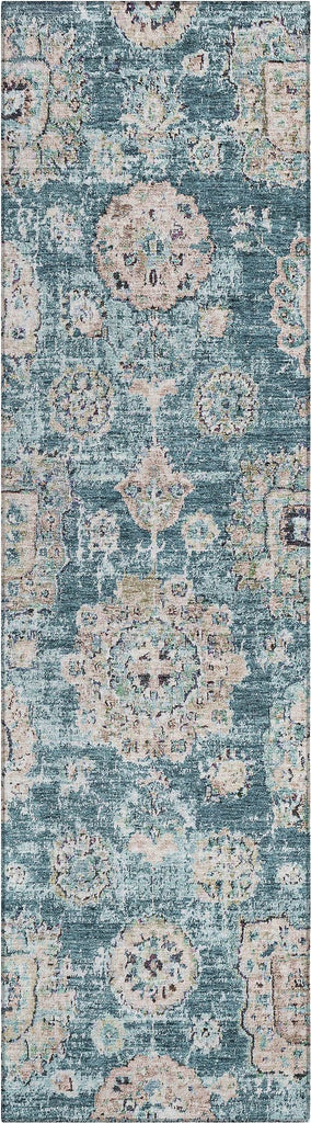addison chantille acn634 teal rug