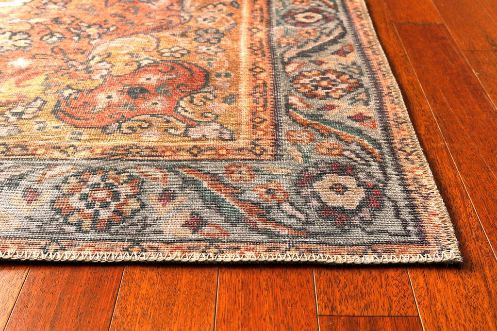 kas oriental london 4806 rust rug