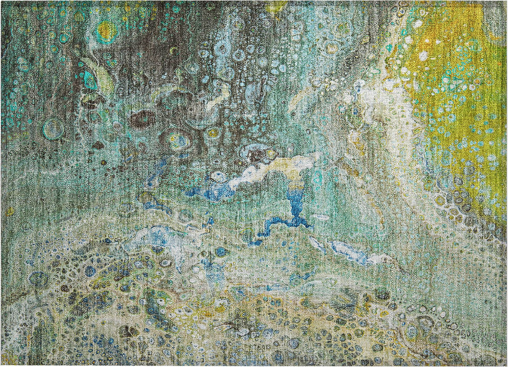 addison chantille acn588 teal rug