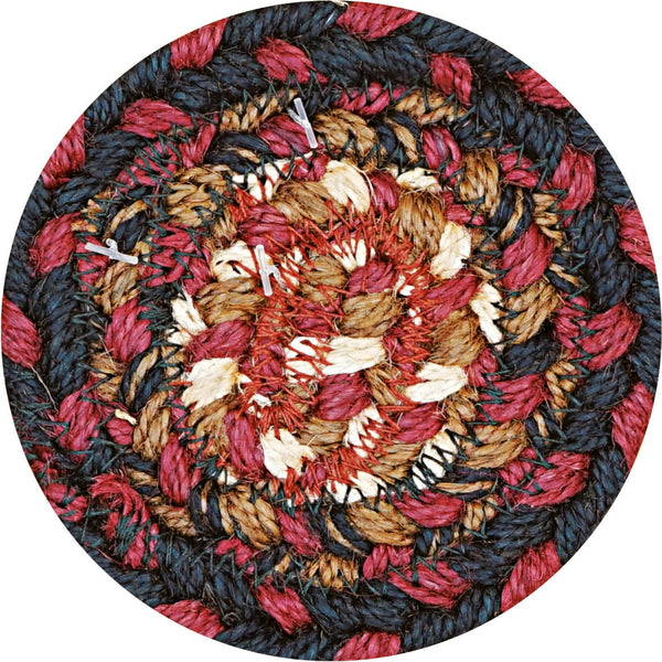 homespice decor jute braided prescott black rug