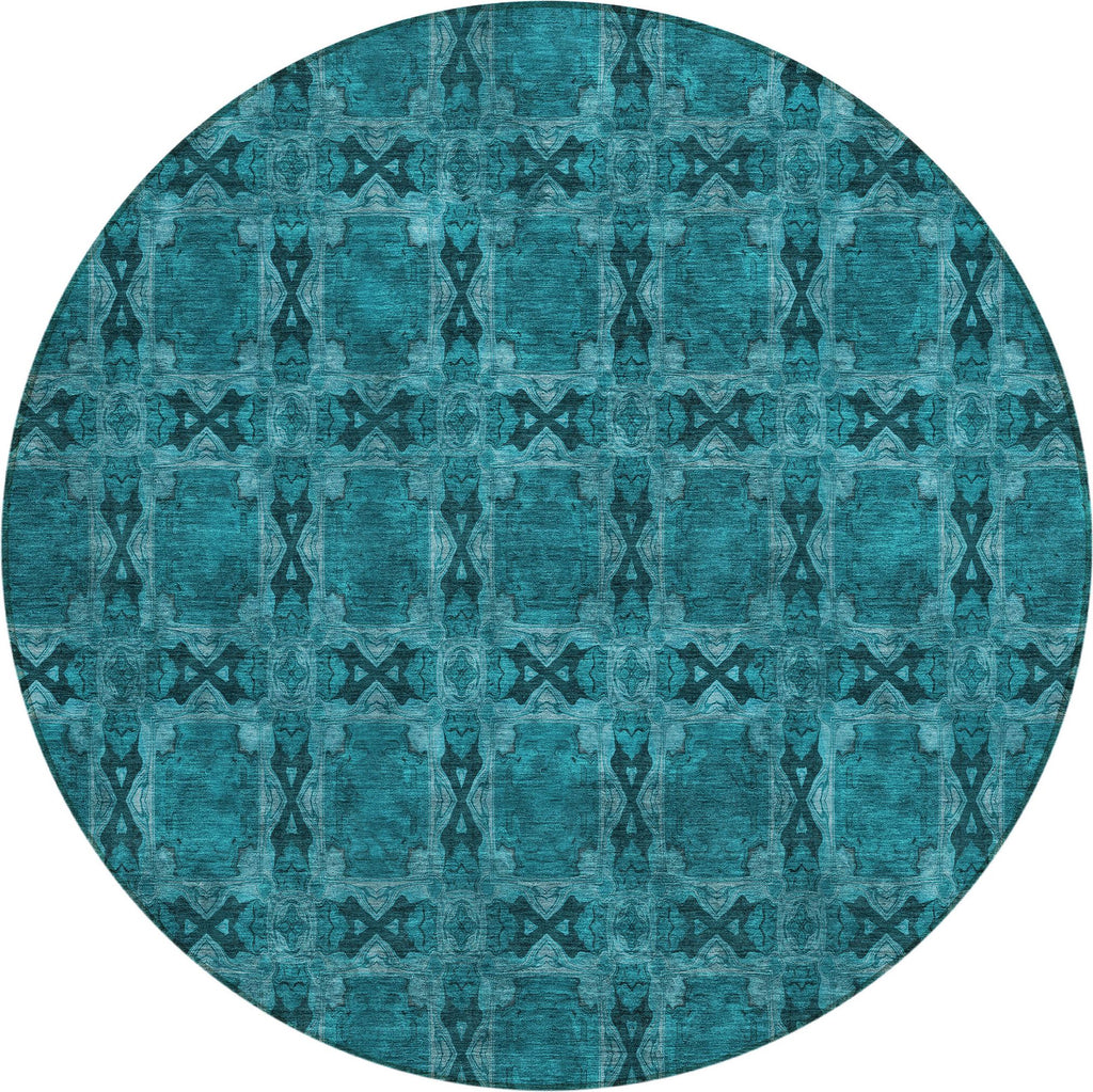 addison chantille acn564 teal rug
