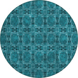addison chantille acn564 teal rug