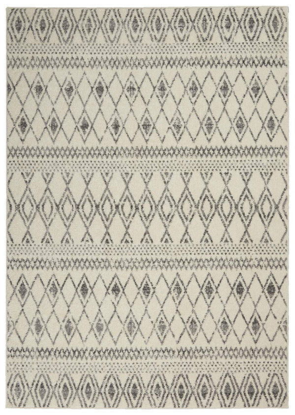 nourison passion psn41 ivory grey rug