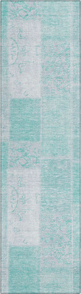 addison chantille acn631 aqua rug
