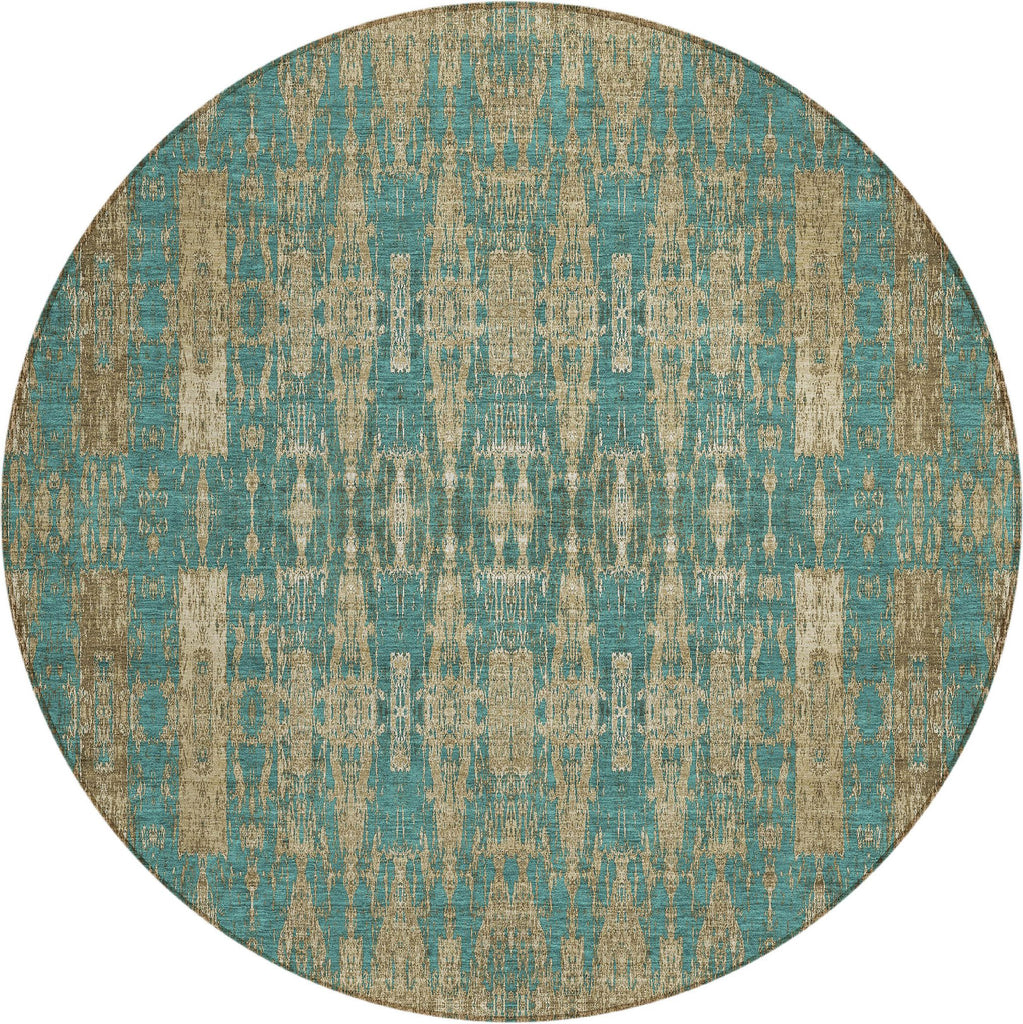 addison chantille acn580 teal rug