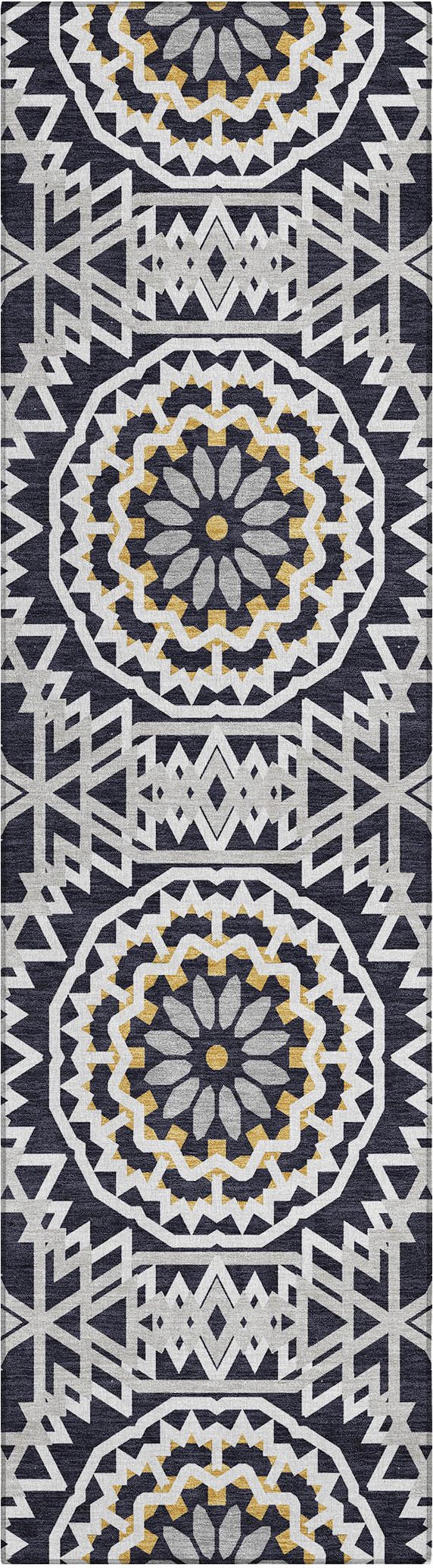 Addison Chantille ACN619 Black Rug