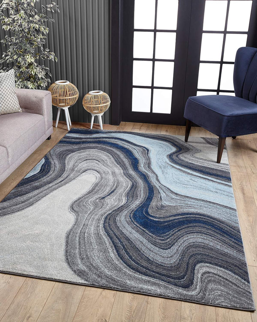 kas oriental illusions 6227 blue rug