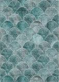 addison chantille acn594 teal rug