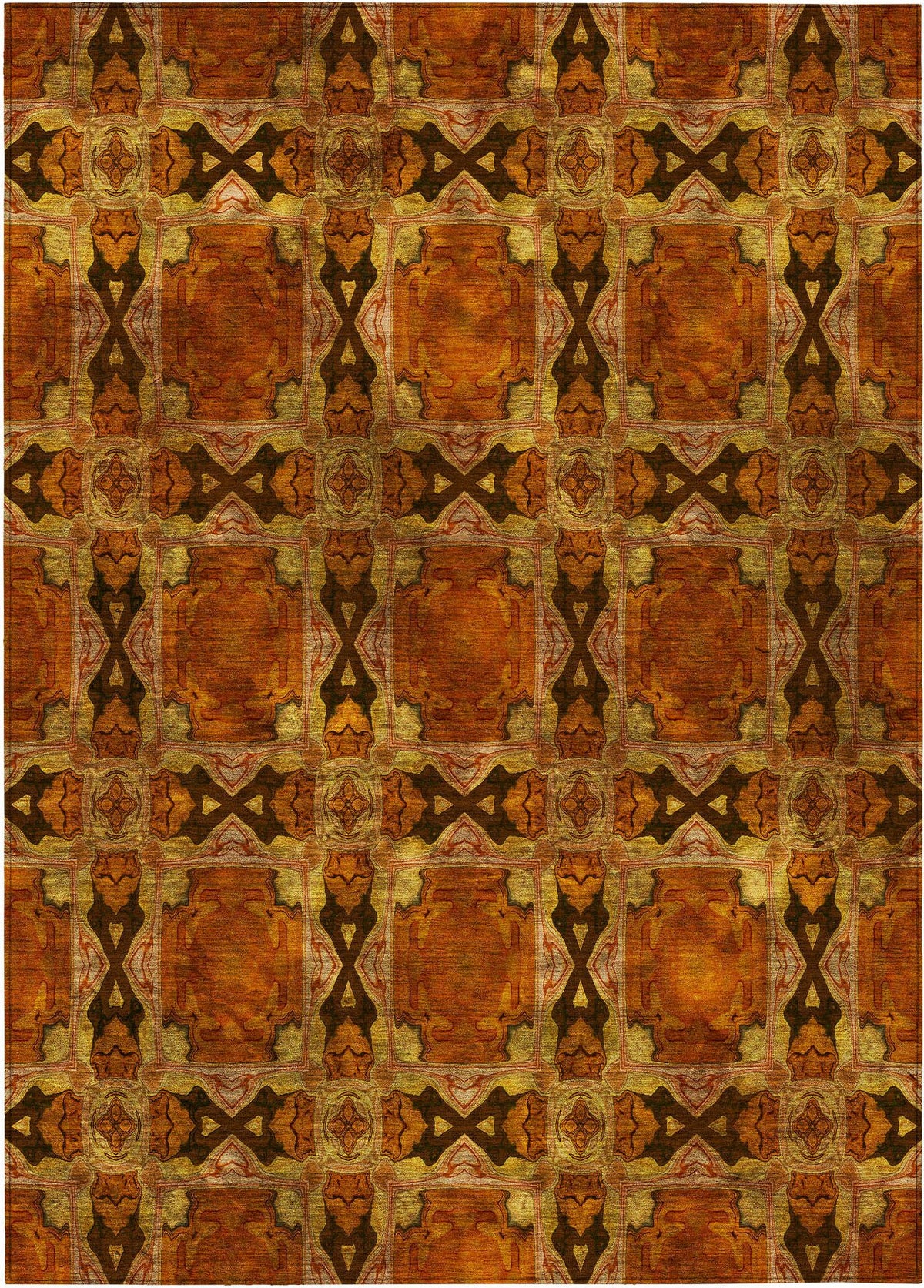 addison chantille acn564 paprika rug