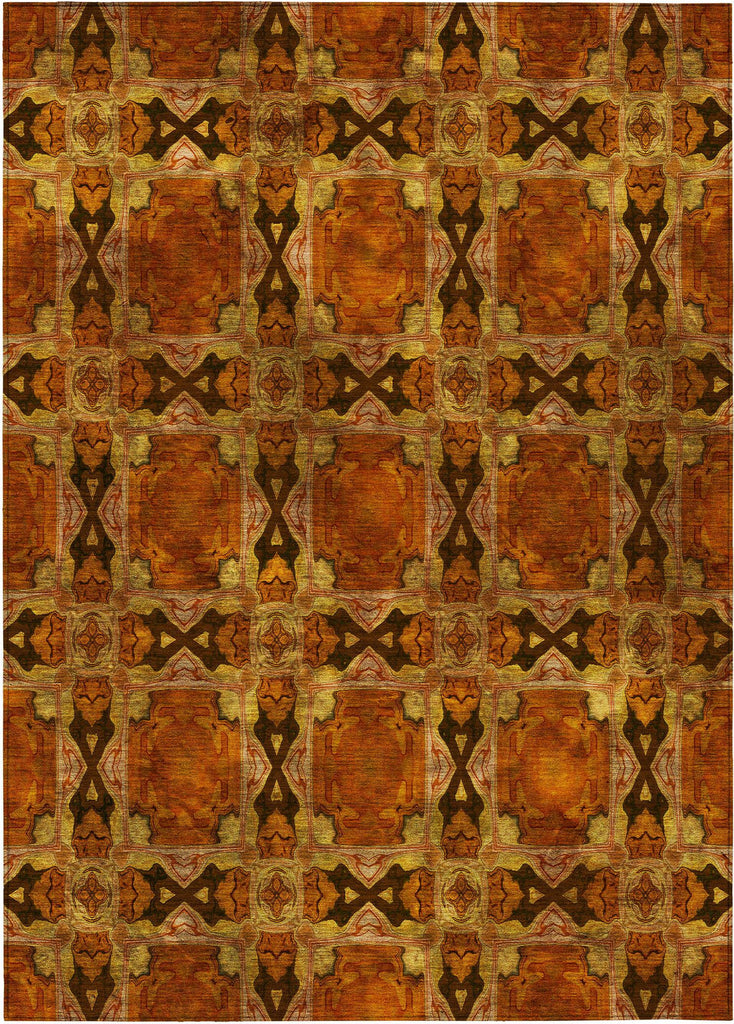 addison chantille acn564 paprika rug