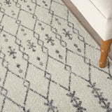 nourison passion psn40 ivory grey rug