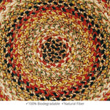 homespice decor jute braided kingston beige rug