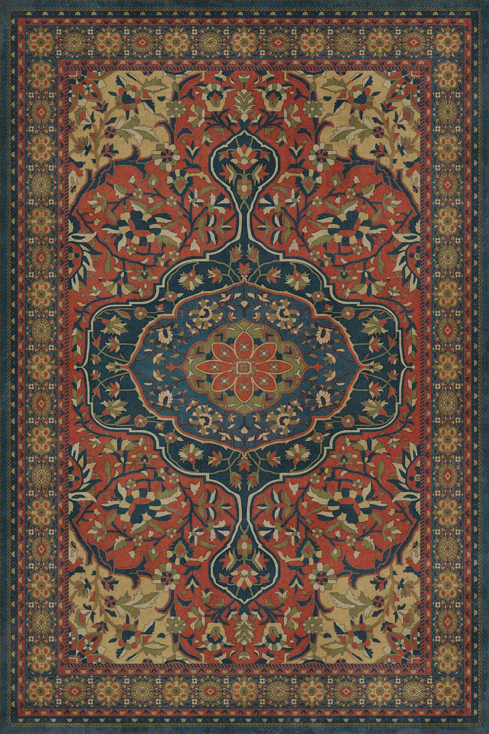 spicher and company persian bazaar farahan delara rug