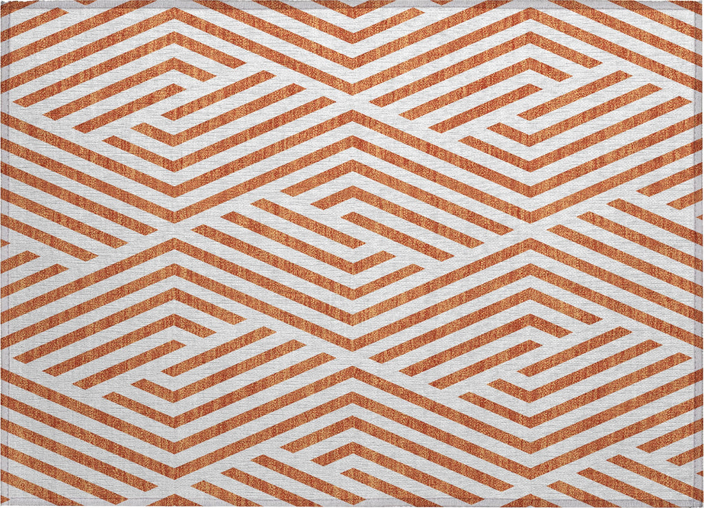 addison chantille acn550 paprika rug