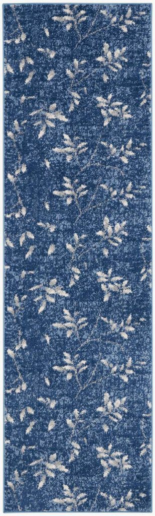 nourison river flow rfv03 navy ivory rug