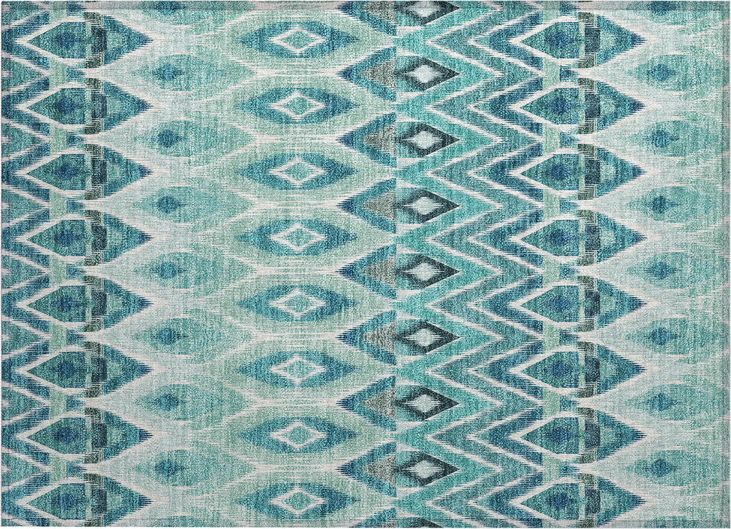 addison chantille acn617 teal rug