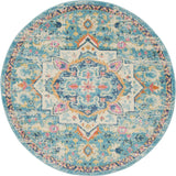 nourison passion psn25 ivory light blue rug