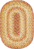 homespice decor jute braided harvest beige rug