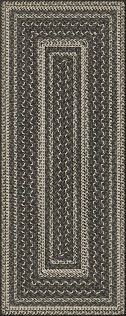 spicher and company classic vinyl pattern 85 such a cozy room braided rectangle rug