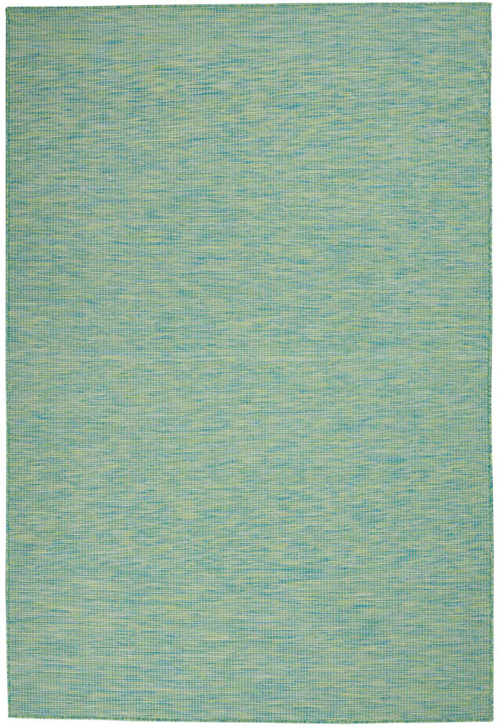 nourison positano pos01 blue green rug