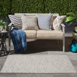 nourison positano pos01 light grey rug