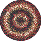 homespice decor jute braided prescott black rug