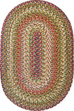 homespice decor ultra durable braided rainforest beige rug