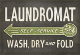 spicher and company vintage vinyl laundromat black rug
