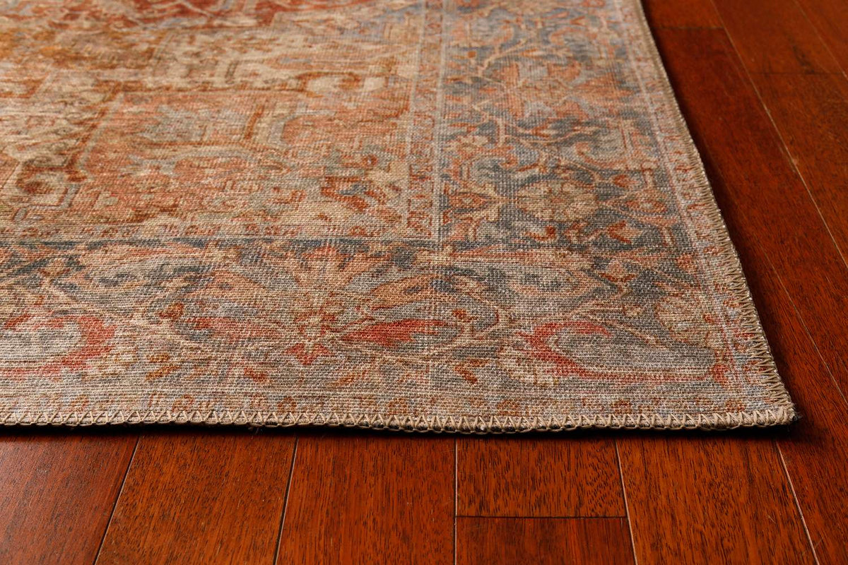 kas oriental london 4801 rust rug