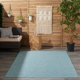 nourison positano pos01 aqua rug