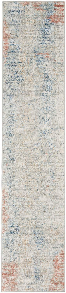 nourison quarry qua10 ivory multi rug