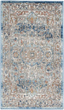 nourison quarry qua11 ivory blue rug