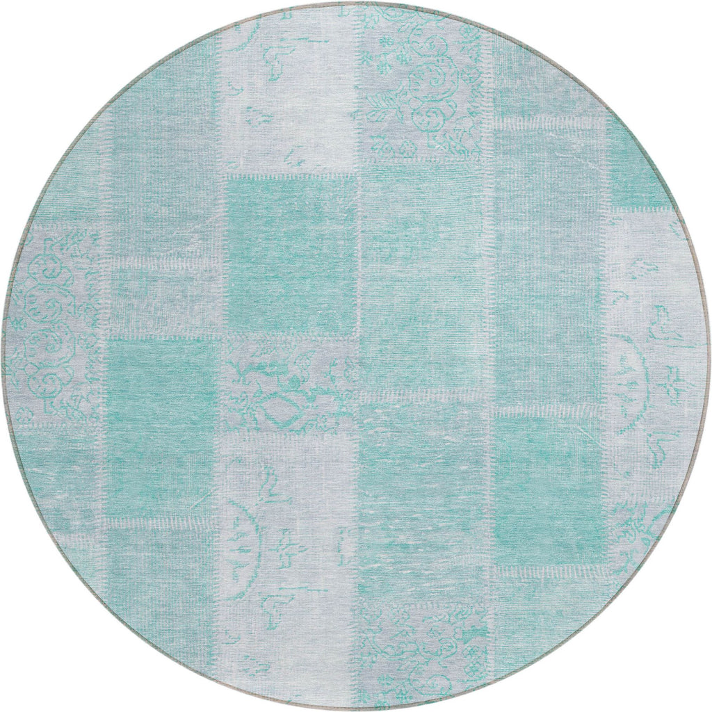 addison chantille acn631 aqua rug