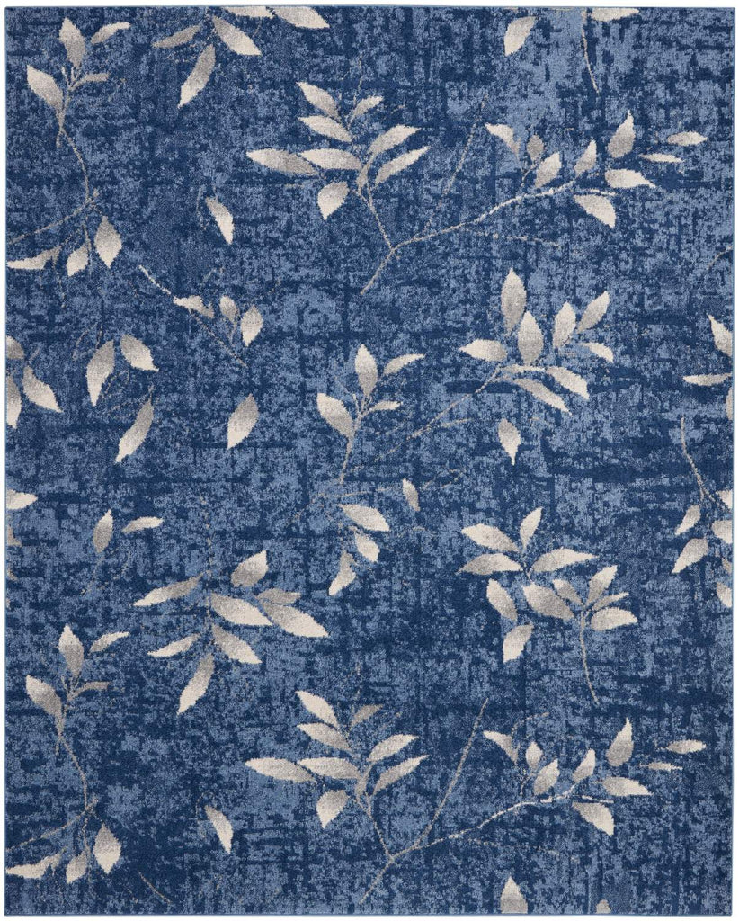 nourison river flow rfv03 navy ivory rug