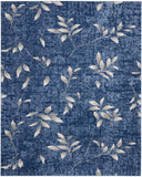 nourison river flow rfv03 navy ivory rug