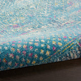 nourison passion psn38 blue rug